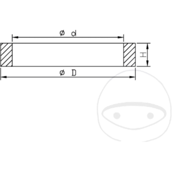 Simmerring Satz Gabel Kayaba 110014300102_1