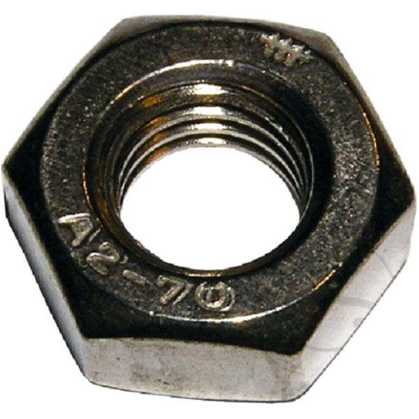 Hex nut m5 din934 a2 stainless