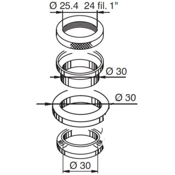 Lenkkopflager Satz 6042