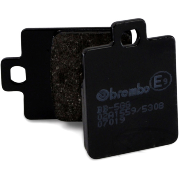 BRAKE PADS CARBON CERAMIC SCOOTER CC BREMBO 0254 fitting for Piaggio MP3  400 M64200 2010, 32,6 PS, 24 kw