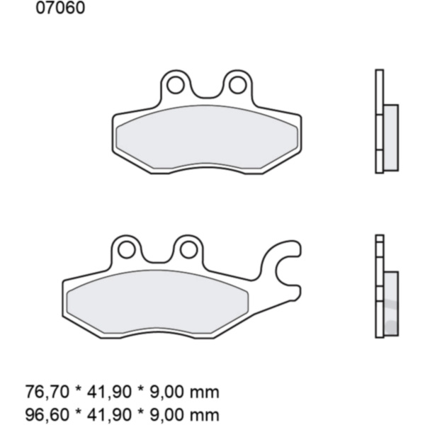 BRAKE PADS CARBON CERAMIC SCOOTER CC BREMBO_1