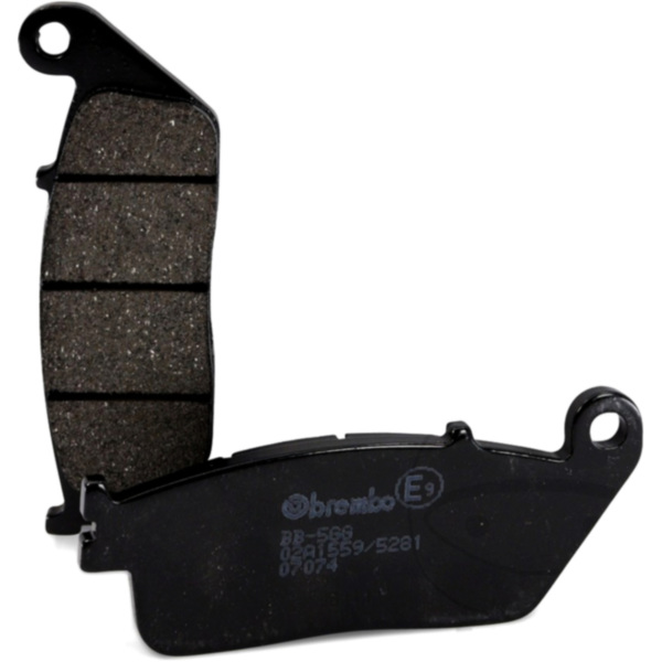 BRAKE PADS CARBON CERAMIC SCOOTER CC BREMBO 0308 fitting for Triumph Bonneville T100 Centennial 800 908MD 2002, 34 PS, 25 kw