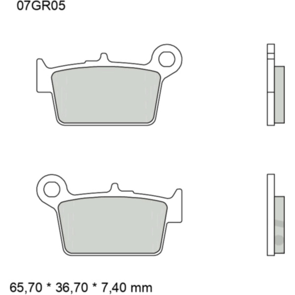 Bremsklotz Carbon Keramik CC Brembo Alternative: 7370109_1