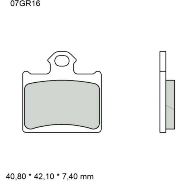 BRAKE PADS SINTERED OFF-ROAD SD BREMBO_1