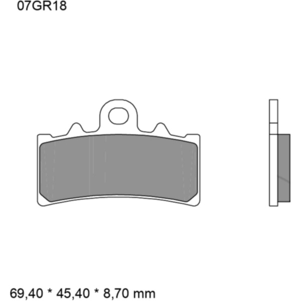 BRAKE PADS CARBON CERAMIC ROAD CC BREMBO_1