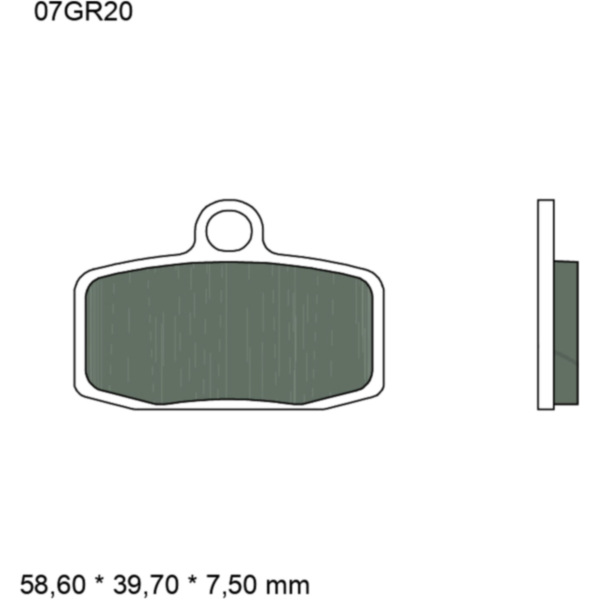 BRAKE PADS SINTERED OFF-ROAD SD BREMBO_1