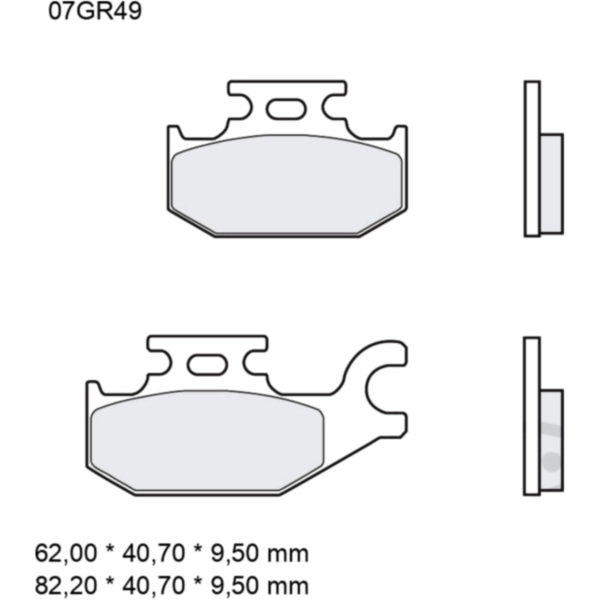 Bremsklotz Sinter SD Brembo Alternative: 7325608_1