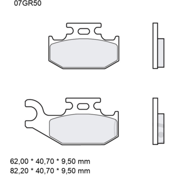 BRAKE PADS SINTERED OFF-ROAD SD BREMBO_1