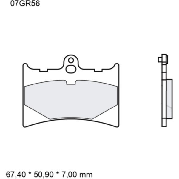 Bremsklotz Sinter SR Brembo Alternative: 7328941_1