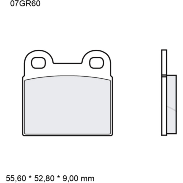 Bremsklotz Carbon Keramik Brembo Alternative: 7326697_1