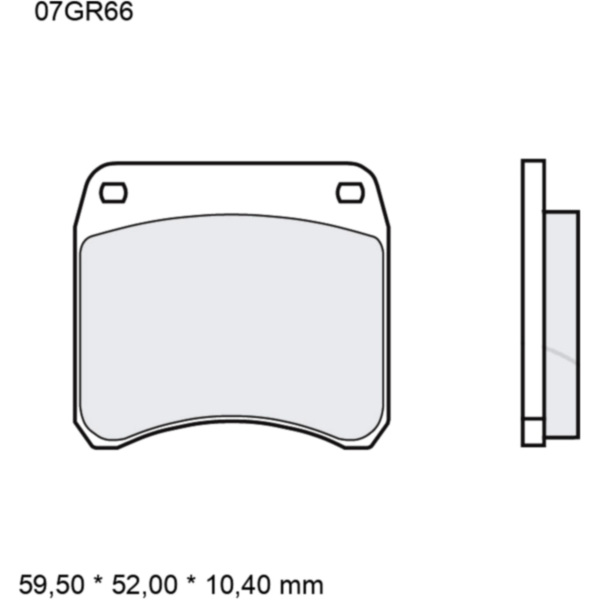 Bremsklotz Carbon Keramik Brembo Alternative: 7328388_1