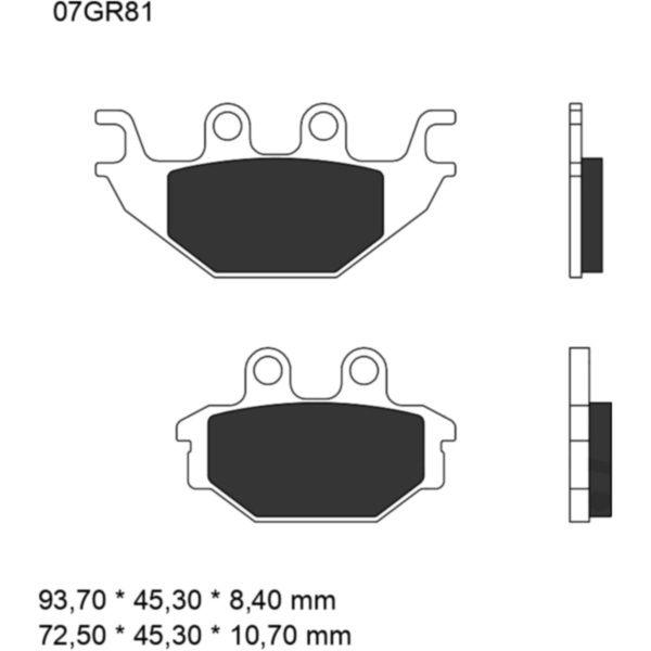 BRAKE PADS CARBON CERAMIC ROAD CC BREMBO_1