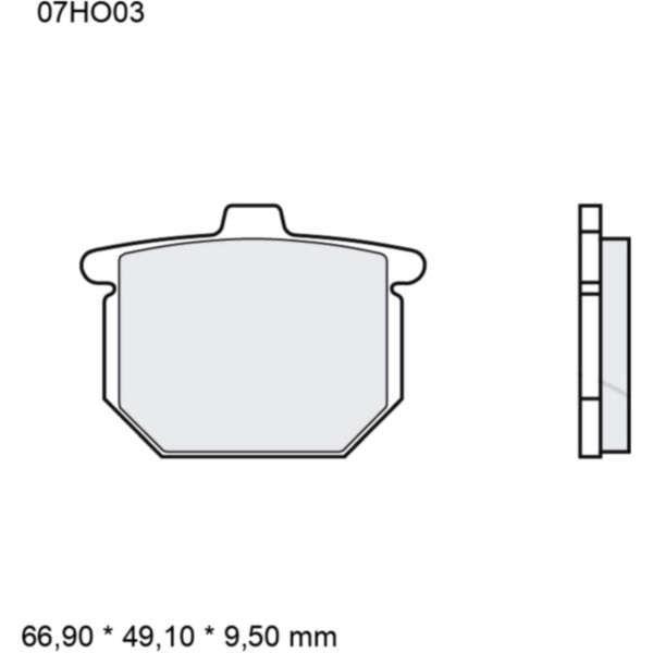 Bremsklotz Carbon Keramik Brembo Alternative: 7326630_1