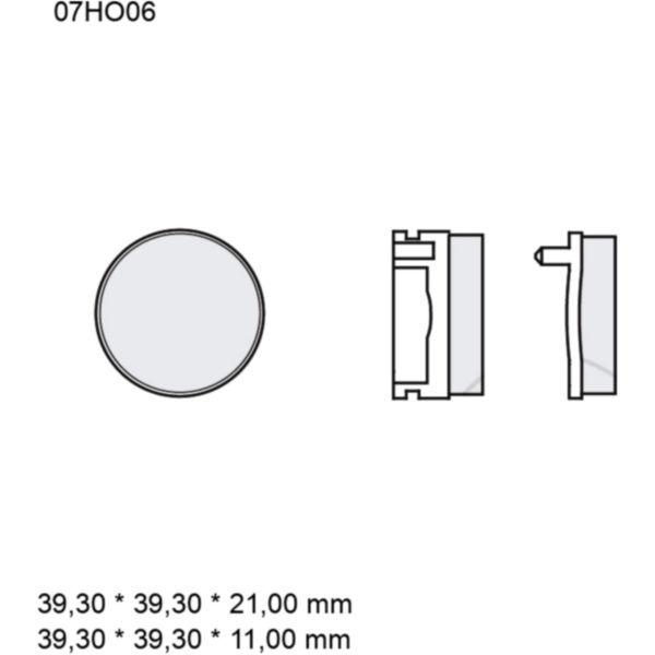 Bremsklotz Carbon Keramik Brembo Alternative: 7326051_1