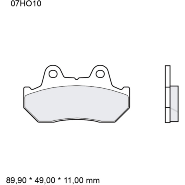 Bremsklotz Sinter LA Brembo Alternative: 7328545_1