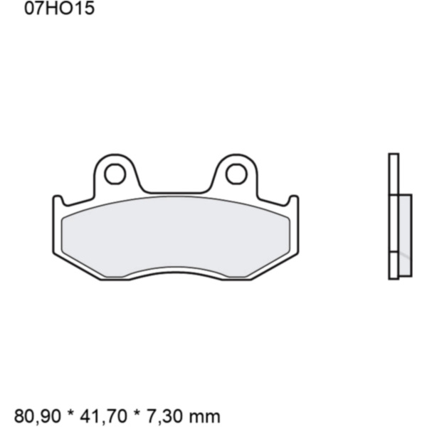 BRAKE PADS SINTERED OFF-ROAD SD BREMBO_1
