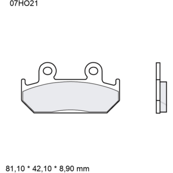 Bremsklotz Sinter vorne SA Brembo Alternative: 7328594_1