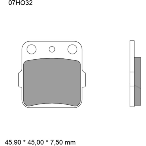 Bremsklotz Sinter SD Brembo Alternative: 7376999_1