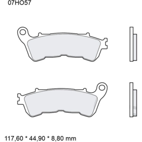 Bremsklotz Sinter LA Brembo Alternative: 7320435_1