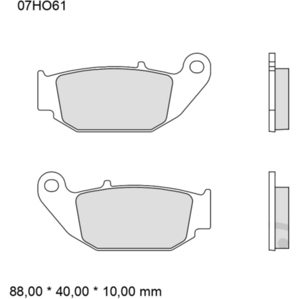 BRAKE PADS CARBON CERAMIC ROAD CC BREMBO_1