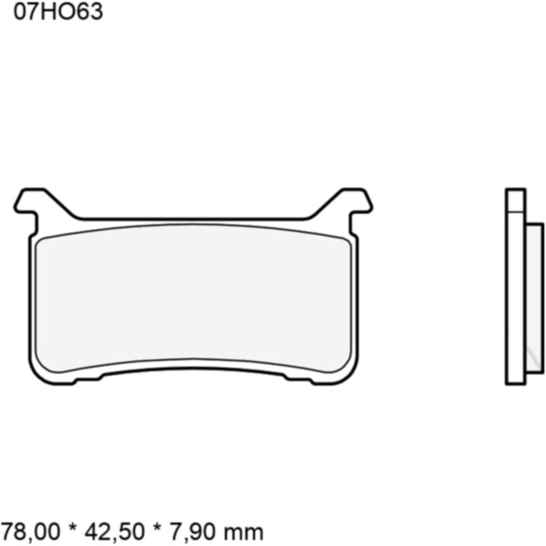 BRAKE PADS CARBON CERAMIC RACING RC BREMBO_1