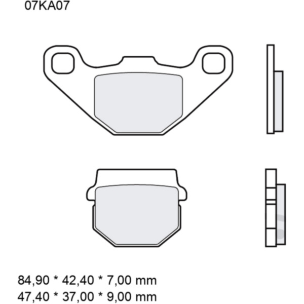BRAKE PADS SINTERED OFF-ROAD SD BREMBO_1