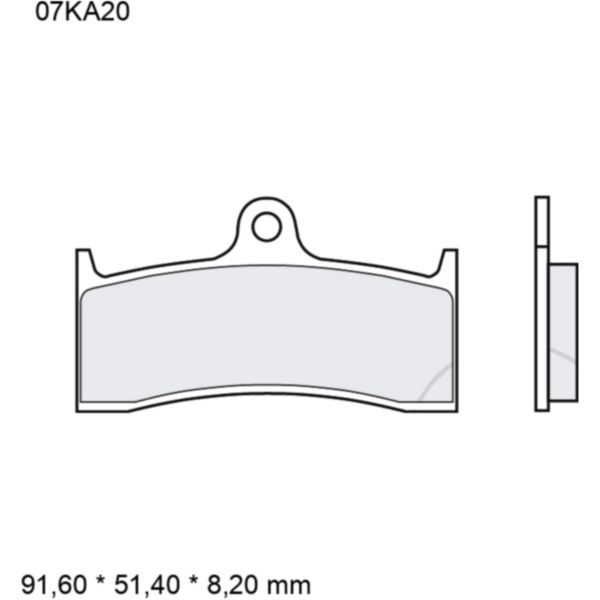 Bremsklotz Carbon Keramik RC Brembo Alternative: 7322225_1
