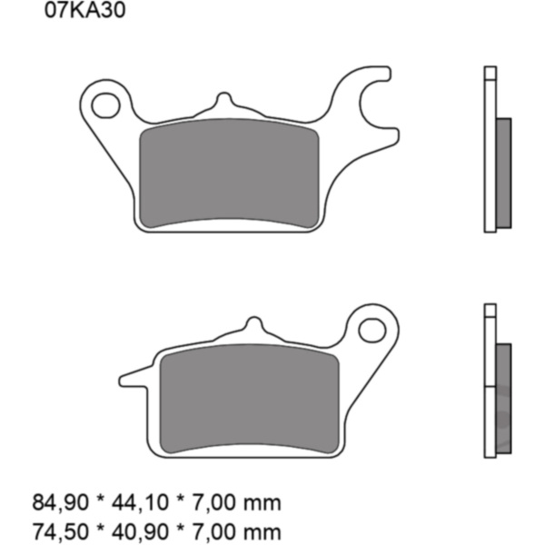 BRAKE PADS CARBON CERAMIC ROAD CC BREMBO_1