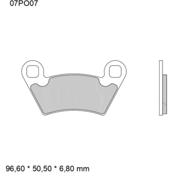 BRAKE PADS SINTERED OFF-ROAD SD BREMBO_1