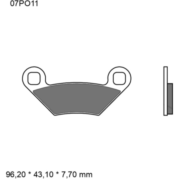BRAKE PADS SINTERED OFF-ROAD SD BREMBO_1