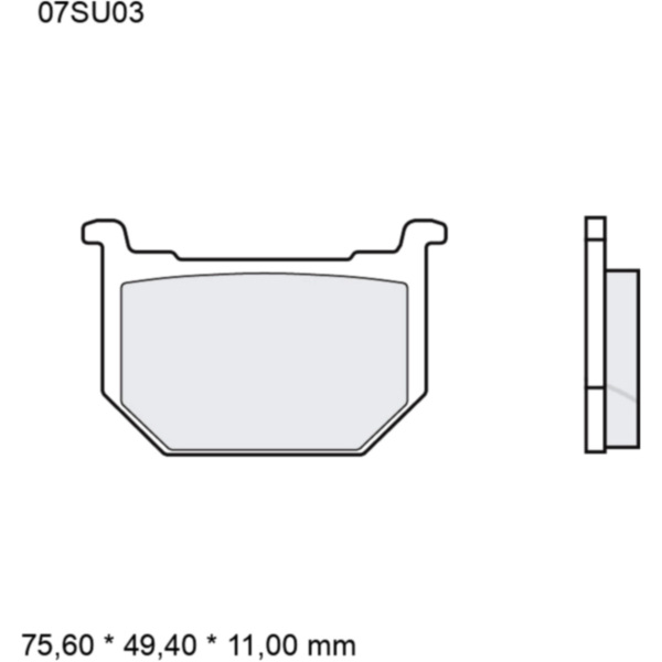 Bremsklotz Carbon Keramik Brembo Alternative: 7326556_1