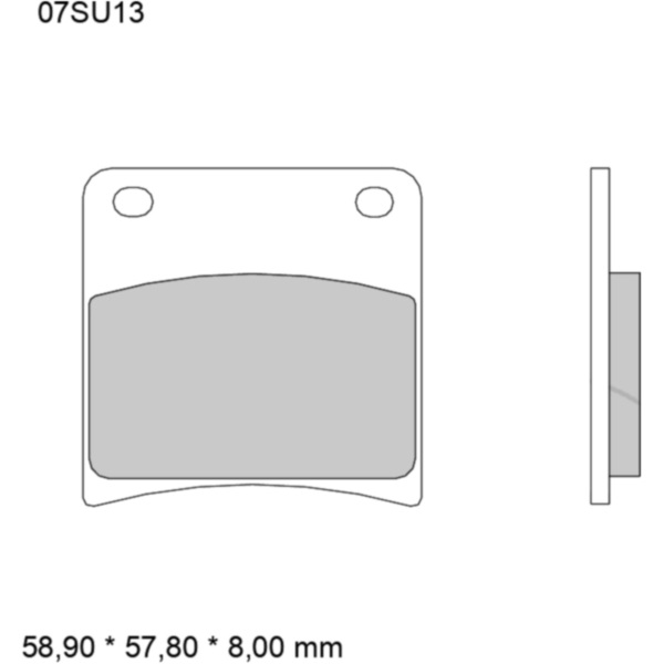 Bremsklotz Sinter vorne SA Brembo Alternative: 7328669_1