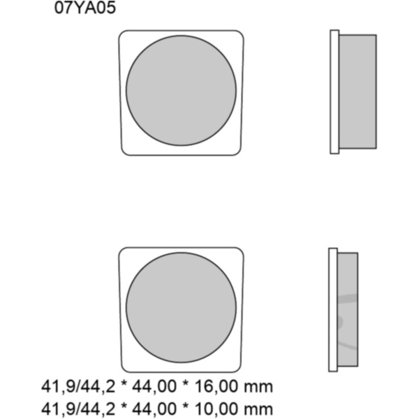 BRAKE PADS CARBON CERAMIC ROAD BREMBO_1