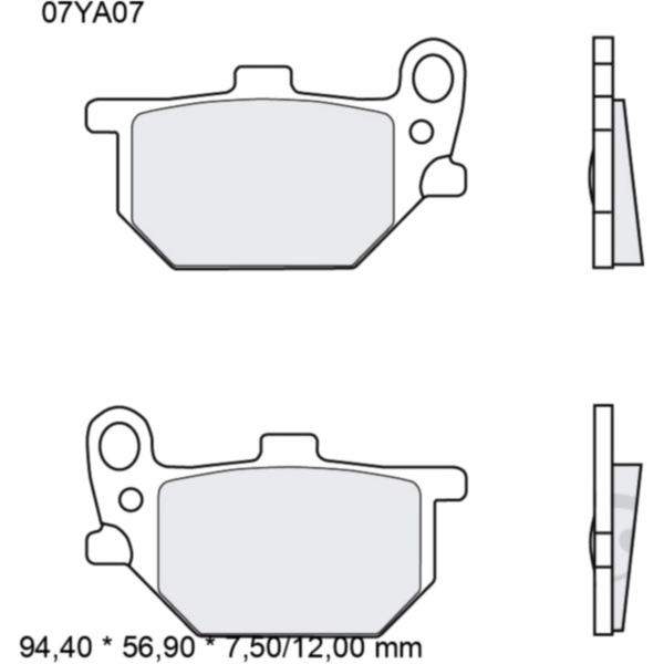 BRAKE PADS CARBON CERAMIC ROAD BREMBO_1