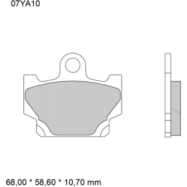 BRAKE PADS CARBON CERAMIC ROAD BREMBO_1