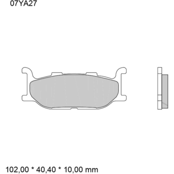 Bremsklotz Sinter vorne SA Brembo Alternative: 7328974_1