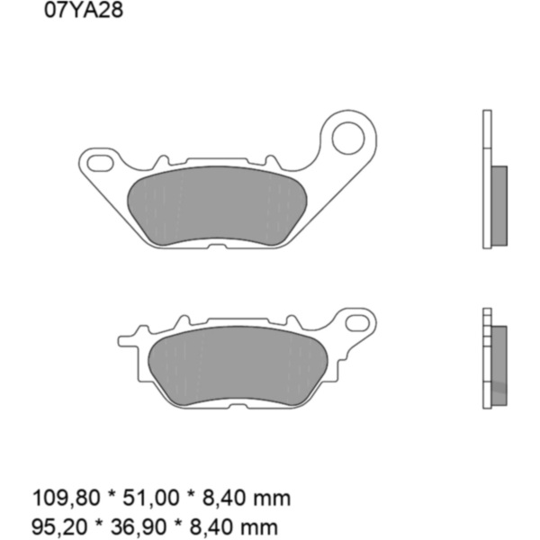 Bremsklotz Carbon Keramik CC Brembo Alternative: 7321995_1