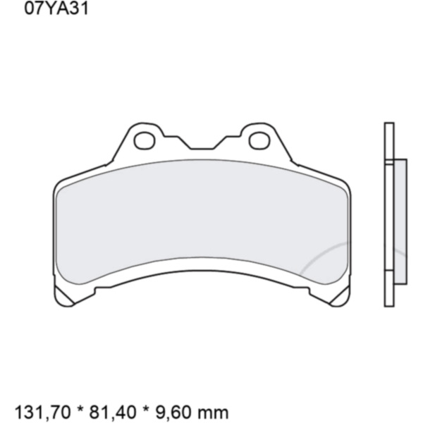 BRAKE PADS CARBON CERAMIC ROAD BREMBO_1