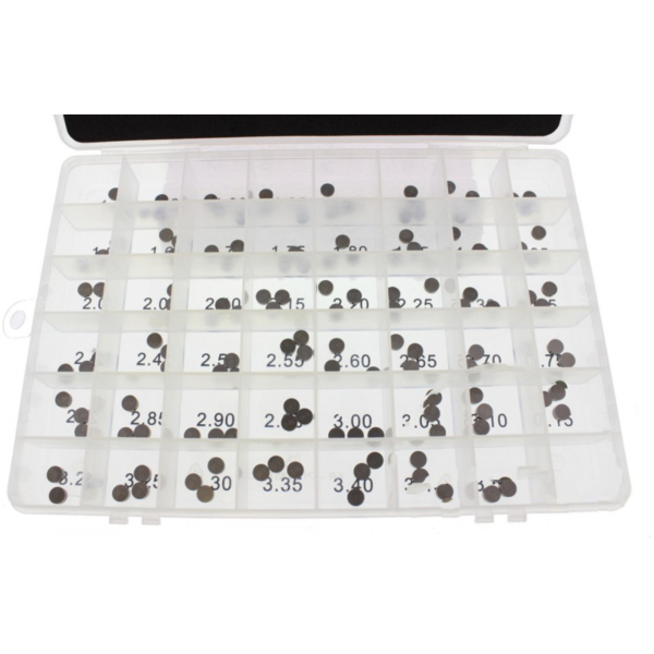 Valve shim set 7.5mm fitting for Yamaha YZF-R6  600 RJ031 2000, 120 PS, 88 kw