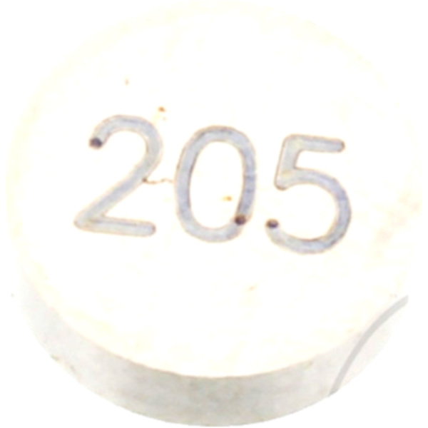 Valve shim 7.5 mm 2.05