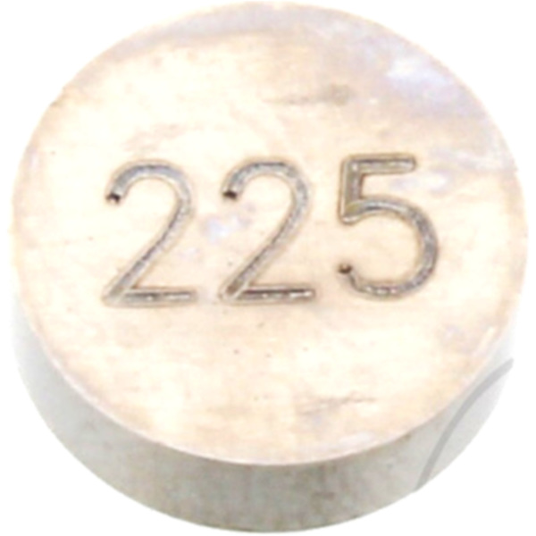 Valve shim 7.5 mm 2.25 fitting for Yamaha YZF-R6  600 RJ031 2000, 120 PS, 88 kw