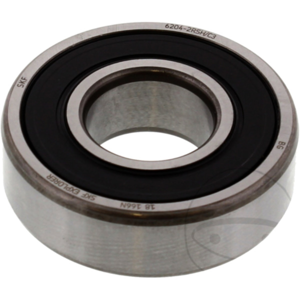 Kugellager 6204 2RSC3 SKF passend für Yamaha TZR  250 2MA 1987, 50 PS, 37 kw