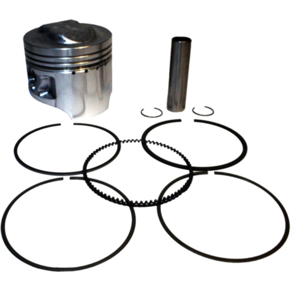 Piston kit complete 62.95 mm a fitting for Suzuki DR-Z  125 DF43B 2008, 12 PS, 8,8 kw