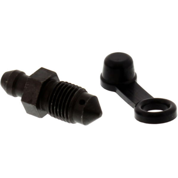 Bleeder Screw JMP M10X1.00 MM black fitting for KTM EXC Racing 400  2003, 17/40 PS, 12/29 kw