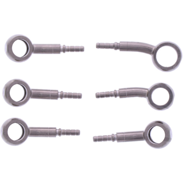 Bremsschlauch Stahlflex Kit Anschluss silber 3-teilig 1178823