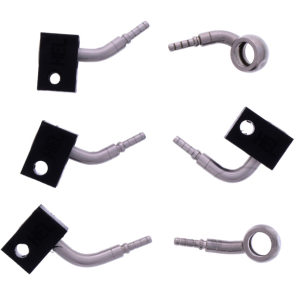 BRAIDED STEEL BRAKE HOSE KIT 6046