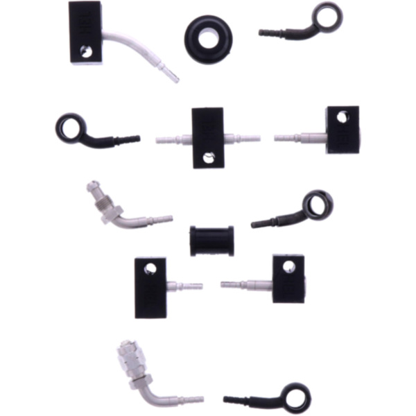 BRAIDED STEEL BRAKE HOSE KIT 6047