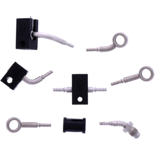 BRAIDED STEEL BRAKE HOSE KIT 6075
