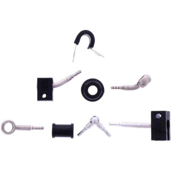 BRAIDED STEEL BRAKE HOSE KIT 6087