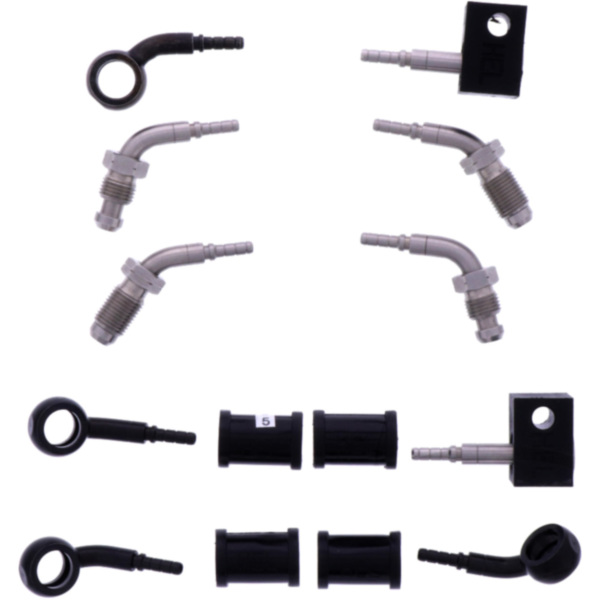 BRAIDED STEEL BRAKE HOSE KIT 6099